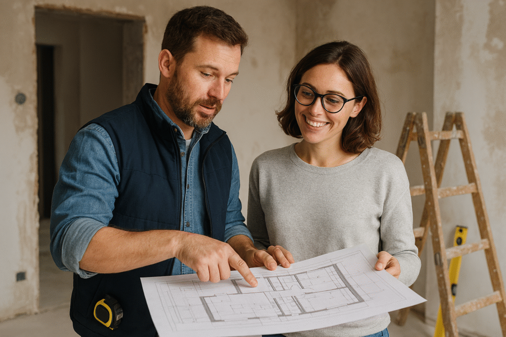 Prestations multiservices accompagnement projet de rénovation